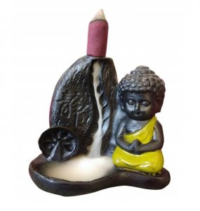 Polyresin Smoke Budha/ Home Decor/ Festival Gift