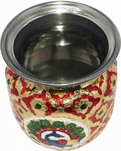 Meenakari Lota for Puja/ Festival Gift