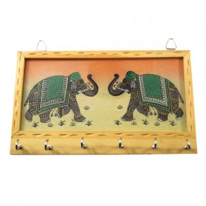 Gemstone Key Hanger/ Handcrafted product/ Wall Decor