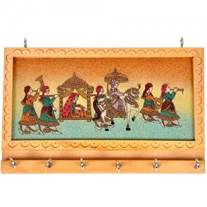 Gemstone Key Hanger/ Handcrafted product/ Wall Decor