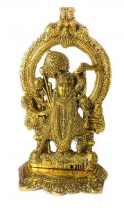 Metal Shrinathji Idol/ Handcrafted Product/ Festival Gift