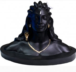 Adiyogi Shiva Statue for Car Dashboard, Pooja & Gift/Handcrafted/Corporate Gift