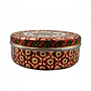 Meenakari Dabba/Handcrafted Product/Festival Gifts